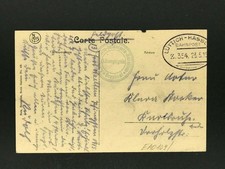 Carte postale campagne - carte, de