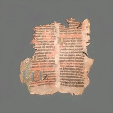 Très Ancien Parchemin Latin