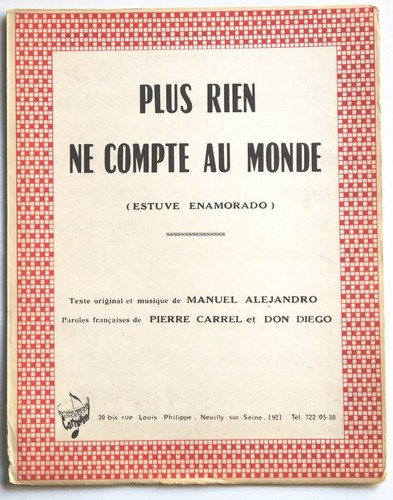 Partition vintage sheet - , music