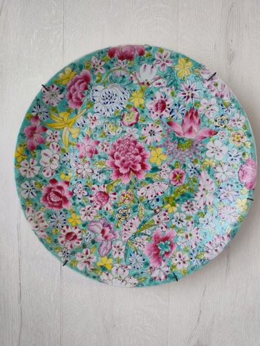 Plat chine porcelaine mille - porcelaine,