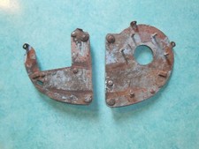 Paire tôles support moteur