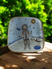 Assiette décorative Fragonard - Motif hivernal esquimau - Modèle déposé