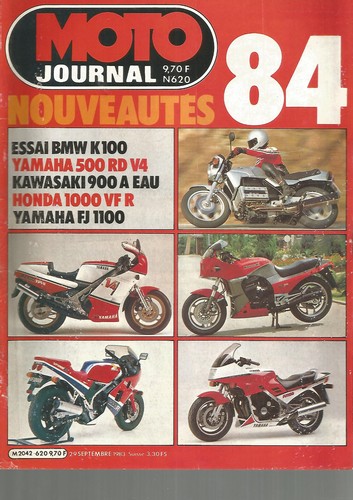 Moto journal 620 nouveautes - moto,