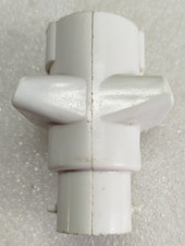 Douille Voleuse B22 en Plastique Blanc Lustre, Chevet "Neuf"