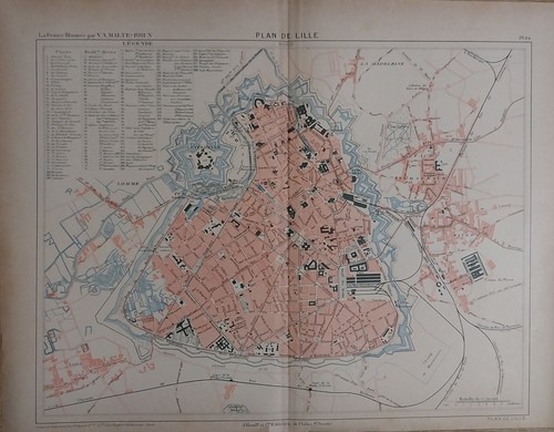 Carte geographique 1883 - carte, de
