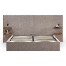 Lit Coffre Avec Tablettes &