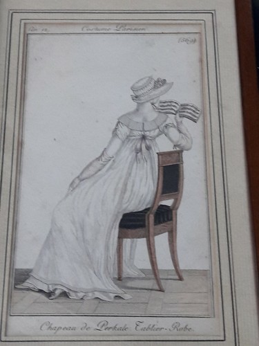 Gravure costume parisien - gravure,