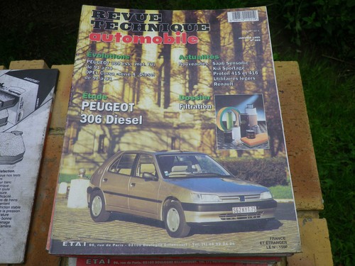Rta 569 peugeot 306 diesel - rta,