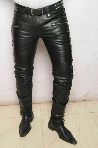 Pantalon cuir noir pour - pantalon,