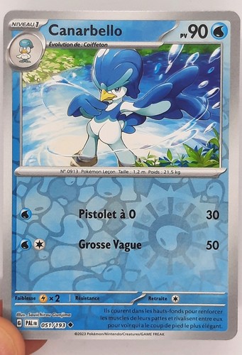 Canarbello reverse pokémon - -,