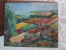 Tableau peinture huile - peinture, à