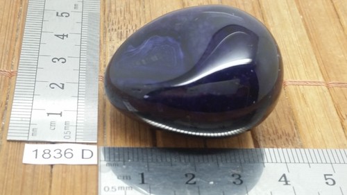 Agate violette pierre - pierre, roulée