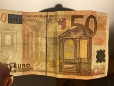 Rare - Billet de 50€ année 2002 signé Jean-Claude Trichet série X bon état