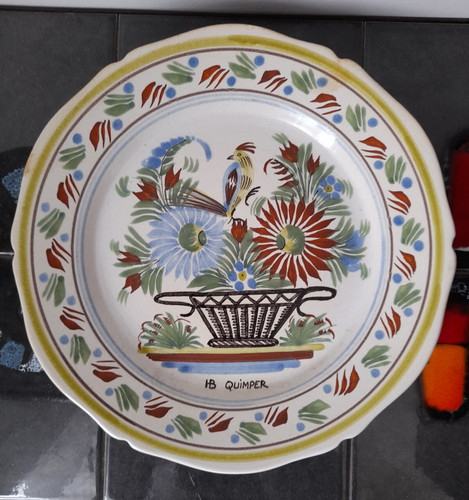 Ancienne assiette hb - ancienne,