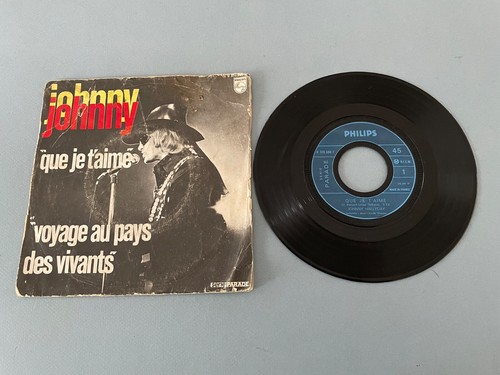 Johnny hallyday que je - johnny,