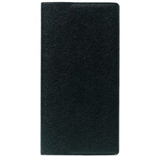[216024Q] Quo Vadis Agenda SILMA Couv Plast Grainée noir 8,8 x 17 cm