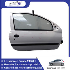 🇫🇷 PORTE AVANT DROIT PEUGEOT 206 3P ➤9004K6 ♻️