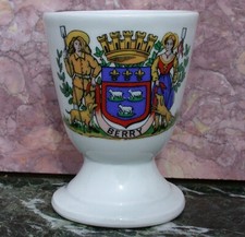 MAZAGRAN armoiries emblème BOURGES BERRY TASSE mug GOBELET verre PORCELAINE Cher