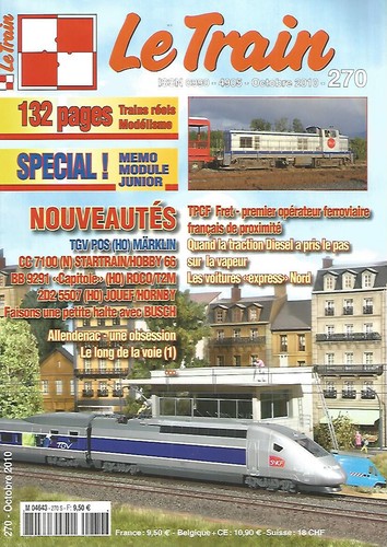 Train 270 tgv - train, n°270