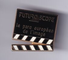 RARE PINS PIN'S .. TOURISME ART CINEMA MOVIE CLAP FILM PARC FUTUROSCOPE 86 ~FK