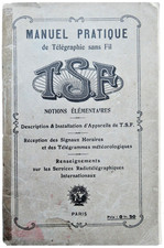 c1917 CATALOGUE TSF  PERICAUD Réception signaux horaires & meteorologique GP