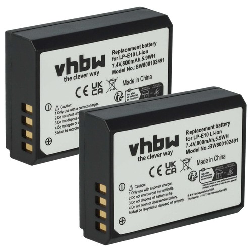 Batteries pour canon eos - batteries,
