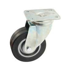 Roulette fonte 200mm pivotante