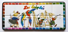 Les Triplés très grande et rare boite de peinture aquarelle vintage 1990
