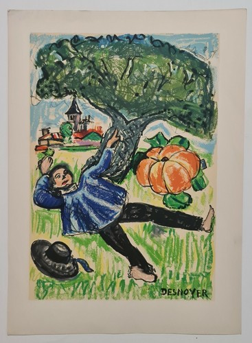 Desnoyer dormeur vers 1950 - vers,