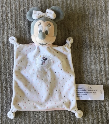 Doudou minnie blanc rose doré - minnie,