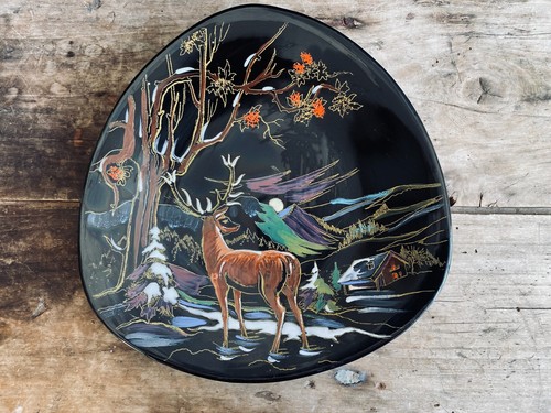 Sublime plat décoratif longwy - plat,