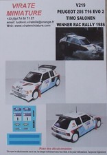 V219 PEUGEOT 205 TURBO 16 EVO2