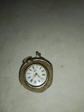 ANCIENNE MONTRE GOUSSET FEMME DE MARQUE SOL EN ARGENT AVEC PORTE MONNAIE