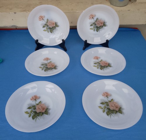 Assiettes creuses ancienne - 6,