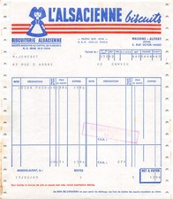 1965 L ALSACIENNE BISCUITS A PARIS - M. JOMBART A CARVIN
