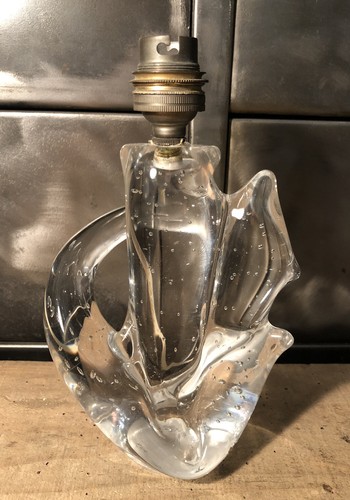 Pied lampe cristal bullé - pied, de