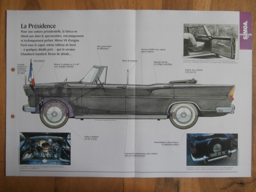 Simca presidence 6 - (1959), (6