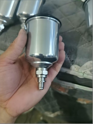 Aluminum gravity spray gun cup - aluminum,