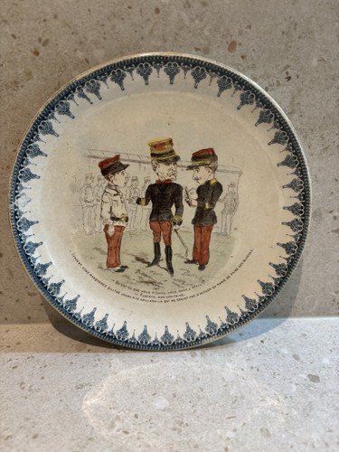 Assiettes parlante terre - terre, de
