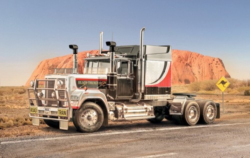 Maquette camion black thunder - camion,