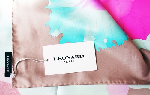 Leonard foulard soie twill - foulard,