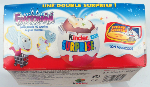 Boite vide kinder surprise - boite,