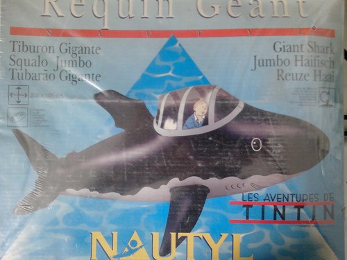 Requin tintin géant - requin,