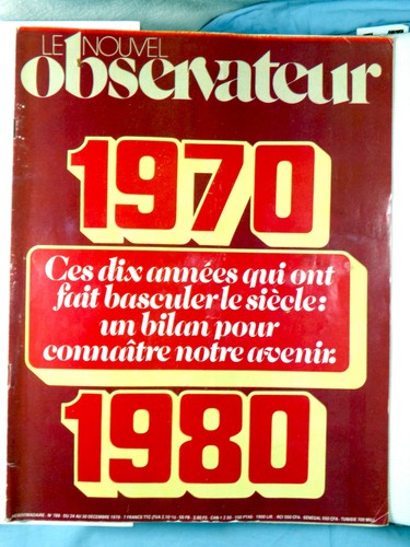 Nouvel observateur n 789 - le, n°789