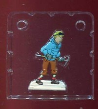 FIGURINE TINTIN PLATE