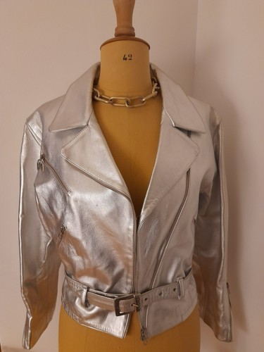 Blouson cuir femme - , vintage