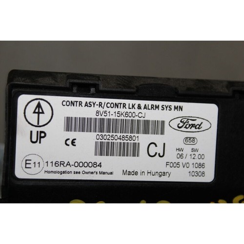 Boîtier check control - control, ford