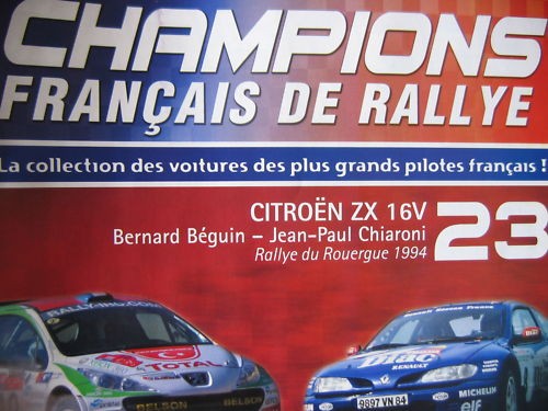 Fascicule champoins rallye - , 23