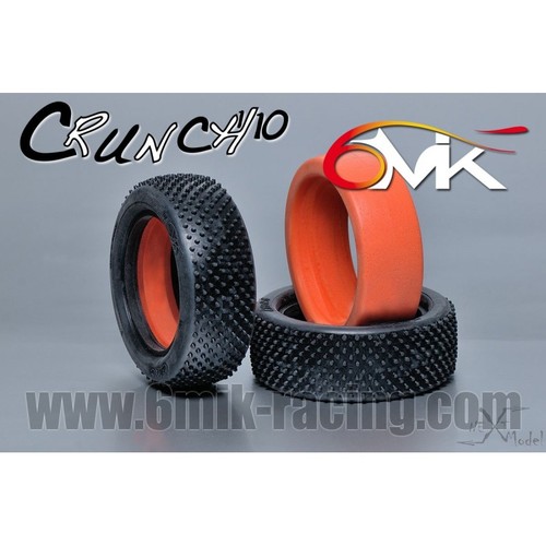 Pneus crunch avant rouges - crunch,