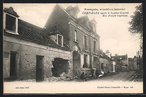 Cpa compiègne après - cpa, compiègne,
